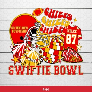 modern cartoon with playful and vibrant elements Chiefs player SVG expressing celebration and fandom for cutting machines
