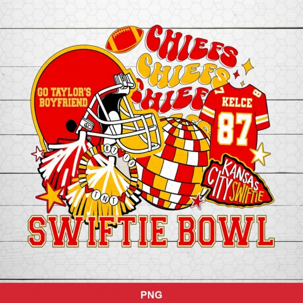 modern cartoon with playful and vibrant elements Chiefs player SVG expressing celebration and fandom for cutting machines