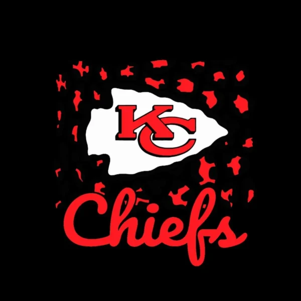 bold and modern with a vintage touch Chiefs logo SVG design showing excitement and pride for Cricut and Silhouette cutting machines