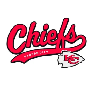 bold and modern with a vintage touch Chiefs logo SVG design showing excitement and pride for Cricut and Silhouette cutting machines