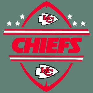 vintage and bold Chiefs logo SVG design showing excitement for Cricut and Silhouette cutting machines