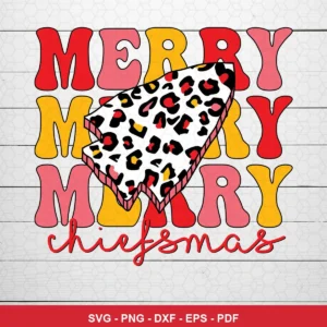 modern cartoon with playful and festive elements Chiefs SVG expressing festive cheer and team pride for Cricut and Silhouette