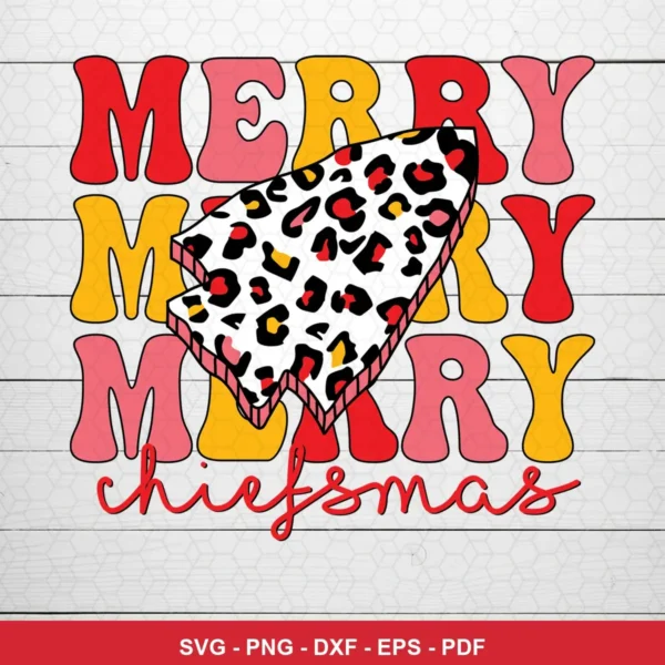 modern cartoon with playful and festive elements Chiefs SVG expressing festive cheer and team pride for Cricut and Silhouette