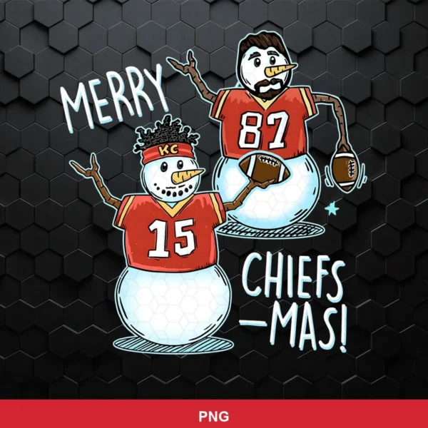 cartoon, playful, modern digital illustration Chiefs player SVG expressing festive, cheerful for Cricut and Silhouette