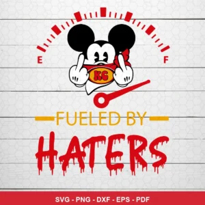 modern cartoon style with bold graphic elements Chiefs SVG expressing mockery and defiance for Cricut and Silhouette