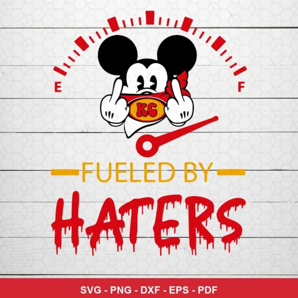 modern cartoon style with bold graphic elements Chiefs SVG expressing mockery and defiance for Cricut and Silhouette