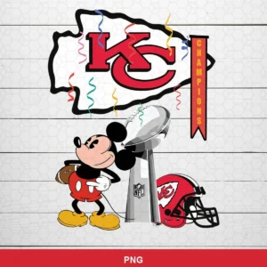 cartoon, modern with clean vector lines Chiefs SVG expressing celebration and pride for Cricut and Silhouette