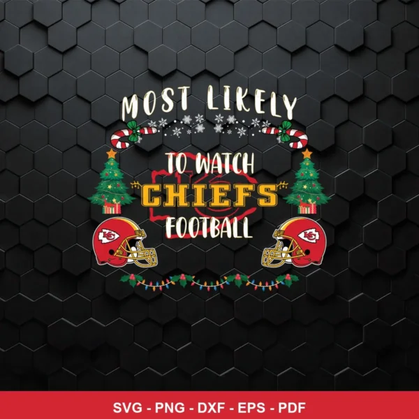 modern with festive cartoon elements Chiefs SVG expressing team pride and festive cheer for Cricut and Silhouette