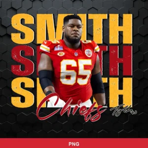 modern photographic with bold typography Chiefs player SVG expressing pride/strength for Cricut and Silhouette