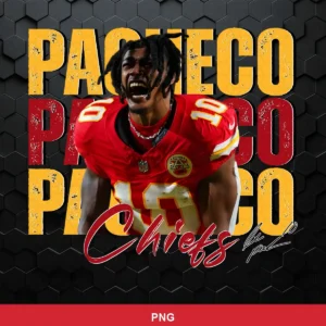 modern photographic with bold distressed typography Chiefs player SVG expressing celebration/pride for Cricut and Silhouette