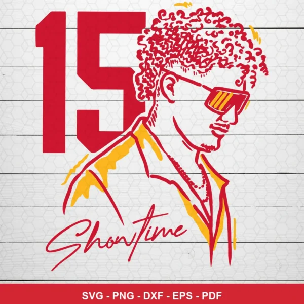 modern minimalist line art with a sporty and stylish vibe Chiefs player SVG for Cricut and Silhouette
