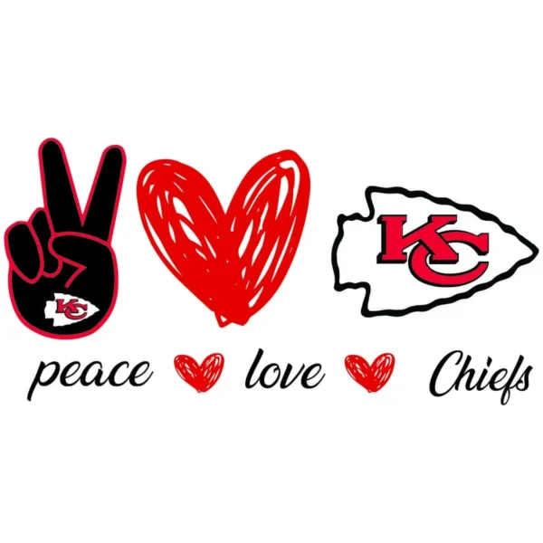 modern and bold with playful elements Chiefs classic SVG design showing excitement and pride for Cricut and Silhouette cutting machines