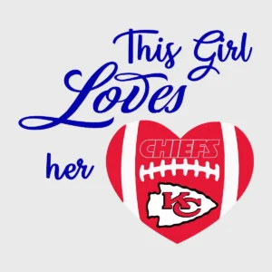 modern with a playful touch Chiefs classic SVG design showing joy and pride for Cricut and Silhouette cutting machines