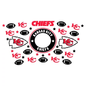 bold and modern with a touch of vintage elements Chiefs classic SVG design showing excitement and pride for Cricut and Silhouette cutting machines