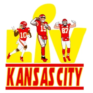 bold and modern with a touch of vintage Chiefs classic SVG design showing excitement and pride for Cricut and Silhouette cutting machines