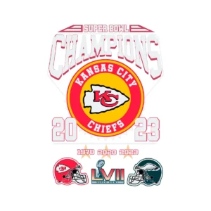 bold and modern with a vintage touch Chiefs classic SVG design showing excitement and pride for Cricut and Silhouette cutting machines