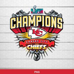 modern sports graphic with vintage ornamental elements Chiefs SVG expressing celebration and pride for Cricut and Silhouette