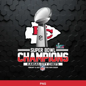 modern, sleek, and professional with a focus on championship celebration Chiefs SVG for Cricut and Silhouette