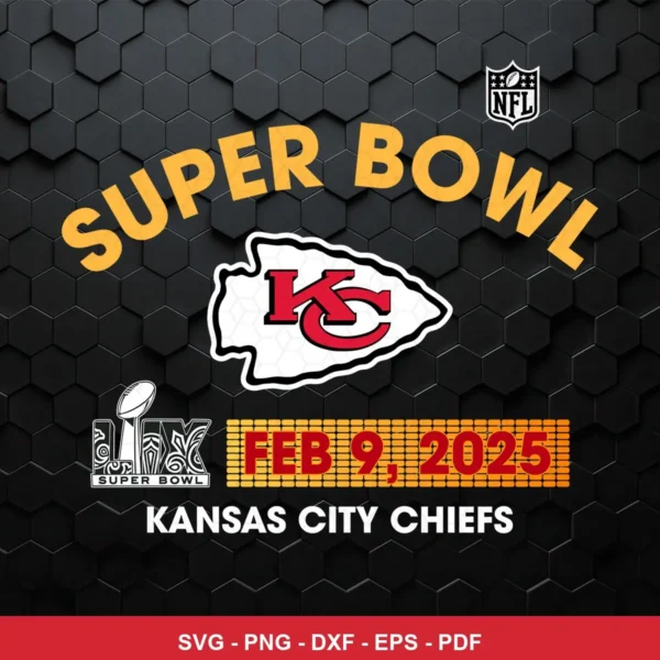 modern, clean, and minimalistic with bold typography and team logo focus Chiefs player SVG for Cricut and Silhouette