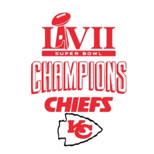 bold and modern with a vintage touch Chiefs classic SVG design showing excitement and pride for Cricut and Silhouette cutting machines