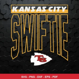 modern, bold typography with a clean, minimalistic background Chiefs logo SVG for Cricut and Silhouette