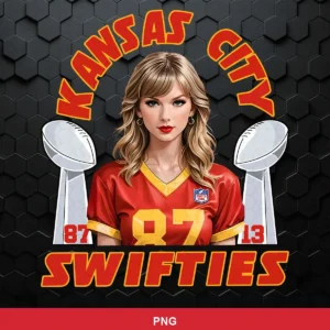modern digital illustration with realistic character rendering and bold typography Chiefs player SVG for cutting machines