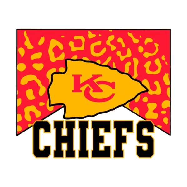 bold and modern with a vintage flair Chiefs classic SVG design showing excitement and pride for Cricut and Silhouette cutting machines