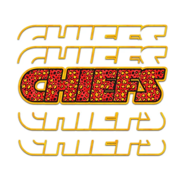 bold and modern with a vintage flair Chiefs classic SVG design showing excitement and pride for Cricut and Silhouette cutting machines