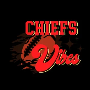 bold and modern with a vintage touch Chiefs classic SVG design showing excitement and pride for Cricut and Silhouette cutting machines
