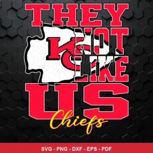 modern bold typography with team logo integration Chiefs SVG expressing team pride for Cricut and Silhouette