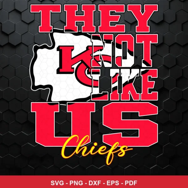 modern bold typography with team logo integration Chiefs SVG expressing team pride for Cricut and Silhouette