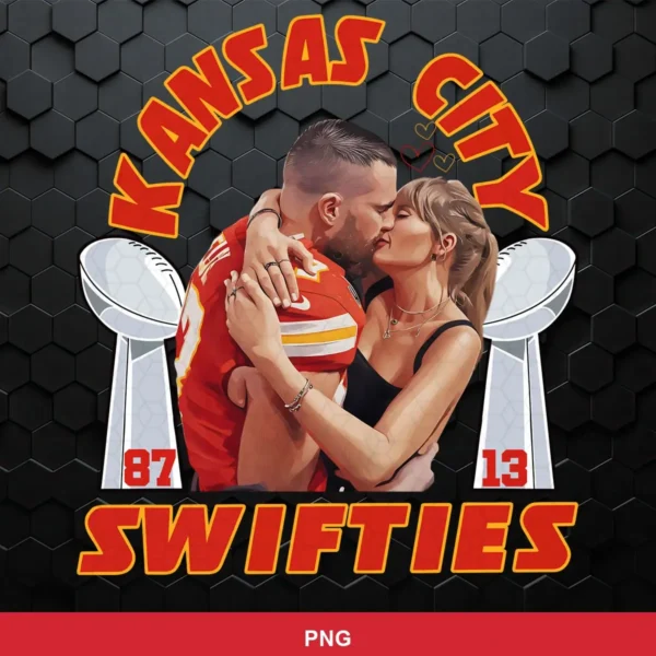 modern digital art with a realistic cartoon effect Chiefs player SVG for Cricut and Silhouette