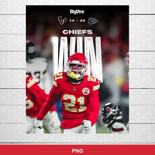 modern photographic sports design with bold typography Chiefs player SVG for Cricut and Silhouette
