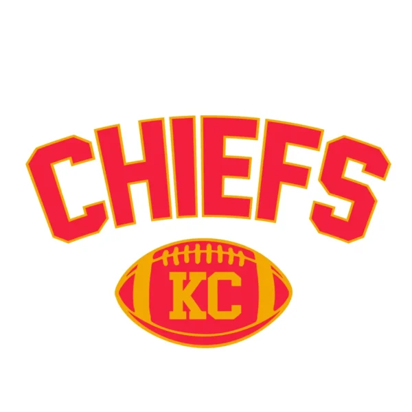bold and modern with a vintage touch Chiefs classic SVG design showing excitement and pride for Cricut and Silhouette cutting machines