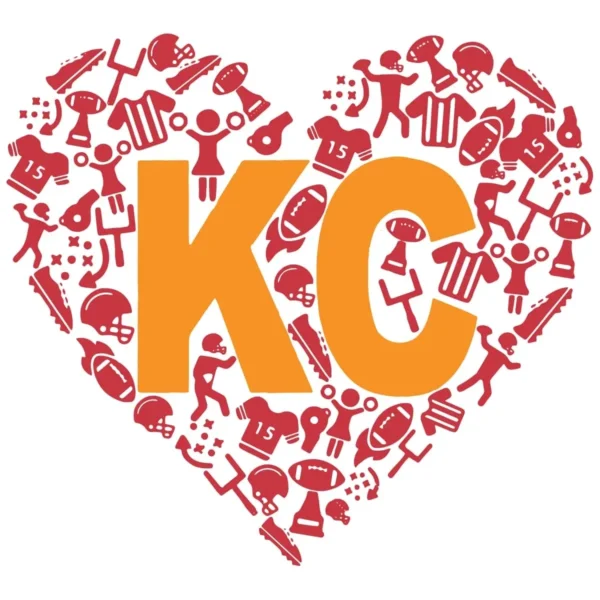 modern and bold with playful elements Chiefs classic SVG design showing excitement and pride for Cricut and Silhouette cutting machines