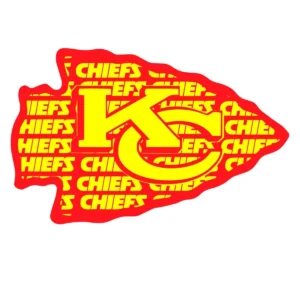 bold and modern with a vintage touch Chiefs logo SVG design showing excitement and pride for Cricut and Silhouette cutting machines