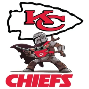 modern and bold with a playful twist Chiefs classic SVG design showing excitement and pride for Cricut and Silhouette cutting machines