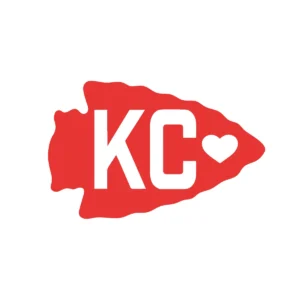 modern and bold with a touch of vintage Chiefs classic SVG design showing excitement and pride for Cricut and Silhouette cutting machines