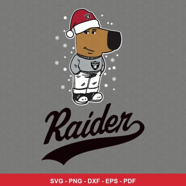 cartoon, playful, modern with holiday theme Nfl SVG expressing festive, team pride for Cricut and Silhouette