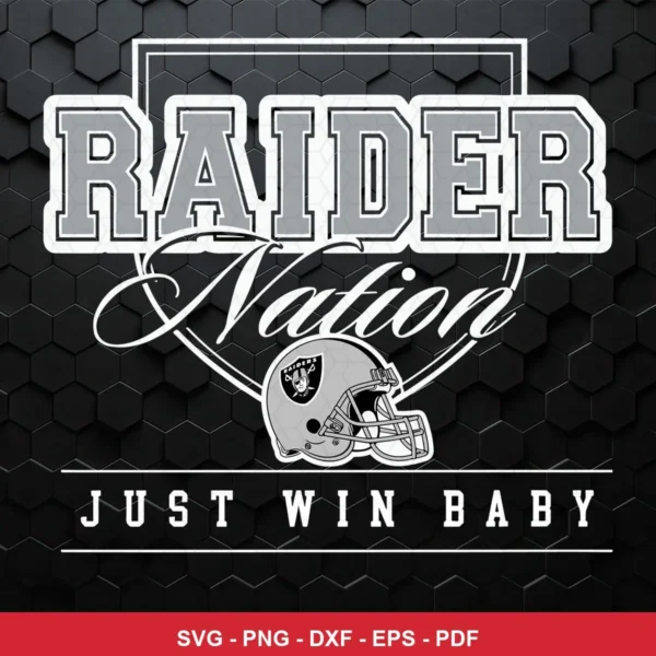 modern, clean, and bold typography-based design Nfl SVG expressing team pride and motivation for Cricut and Silhouette