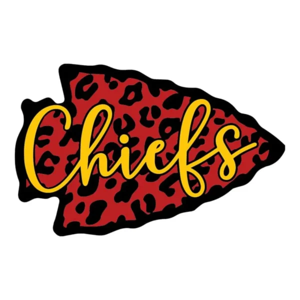 bold and modern with a playful vintage twist Chiefs classic SVG design showing excitement and pride for Cricut and Silhouette cutting machines