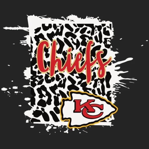 bold and modern with a vintage flair Chiefs classic SVG design showing excitement and pride for Cricut and Silhouette cutting machines