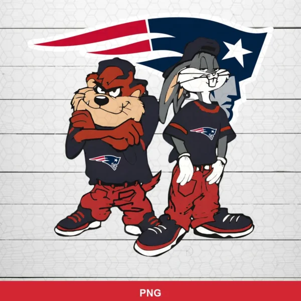 cartoon, modern streetwear style with bold outlines and vibrant colors Patriots SVG for Cricut and Silhouette