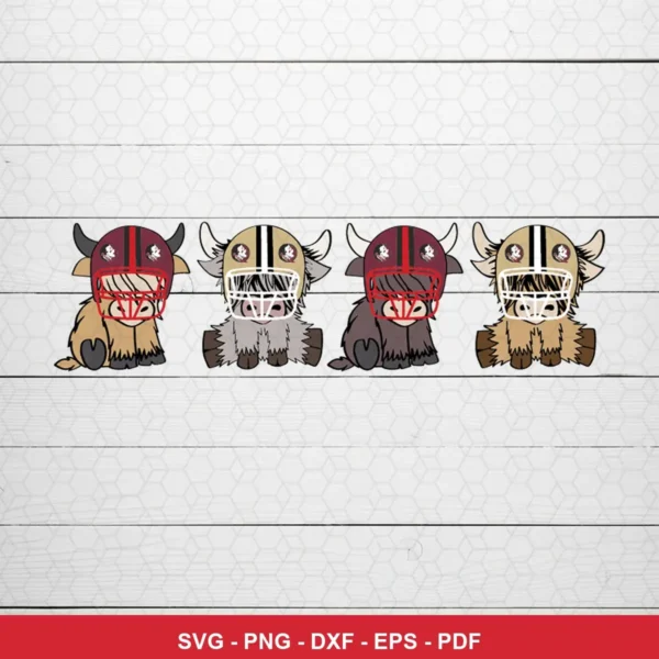 cartoon, cute, modern Nfl helmet SVG expressing neutral, cute for Cricut and Silhouette