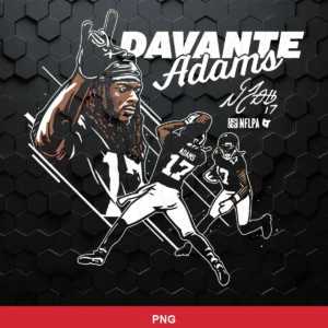 modern, stylized graphic art with a focus on dynamic sports action Nfl player SVG for Cricut and Silhouette