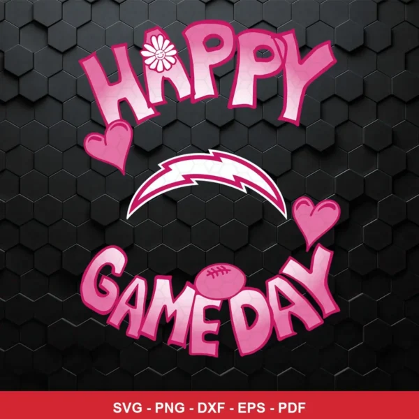 modern cartoon style with playful and bold typography Nfl SVG expressing positive, celebratory for Cricut and Silhouette