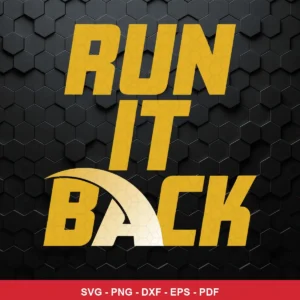 modern, bold typography with minimalistic background Nfl SVG expressing neutral, motivational for Cricut and Silhouette