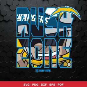 modern cartoon style with bold typography and team branding Nfl SVG expressing team pride and energy for cutting machines