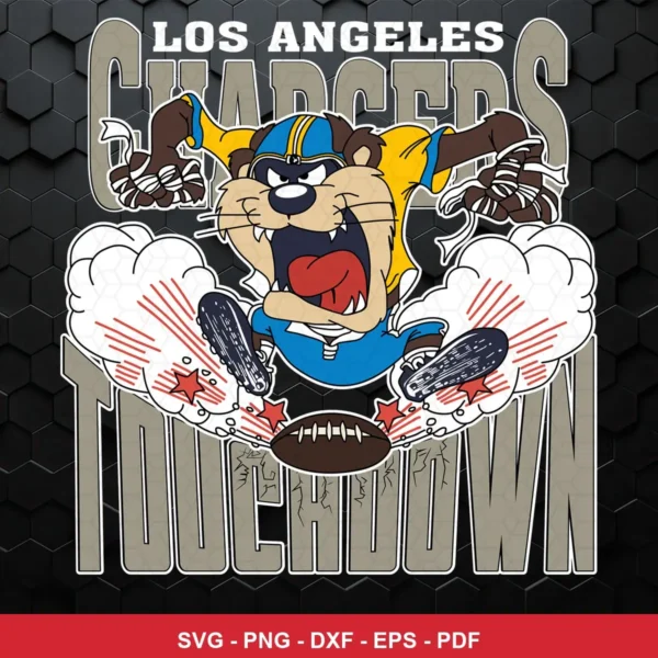 cartoon, bold, modern sports mascot style Nfl SVG expressing excitement and celebration for Cricut and Silhouette