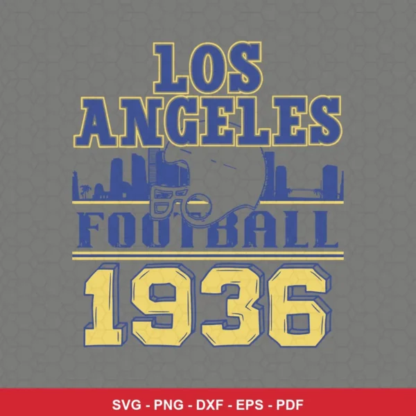 vintage, distressed typography with classic football helmet and city skyline silhouette vintage Nfl SVG for cutting machines